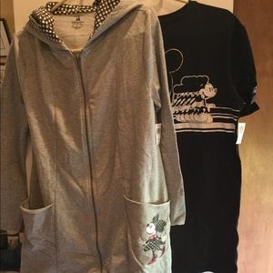 Disney t-shirt and lightweight hoodie